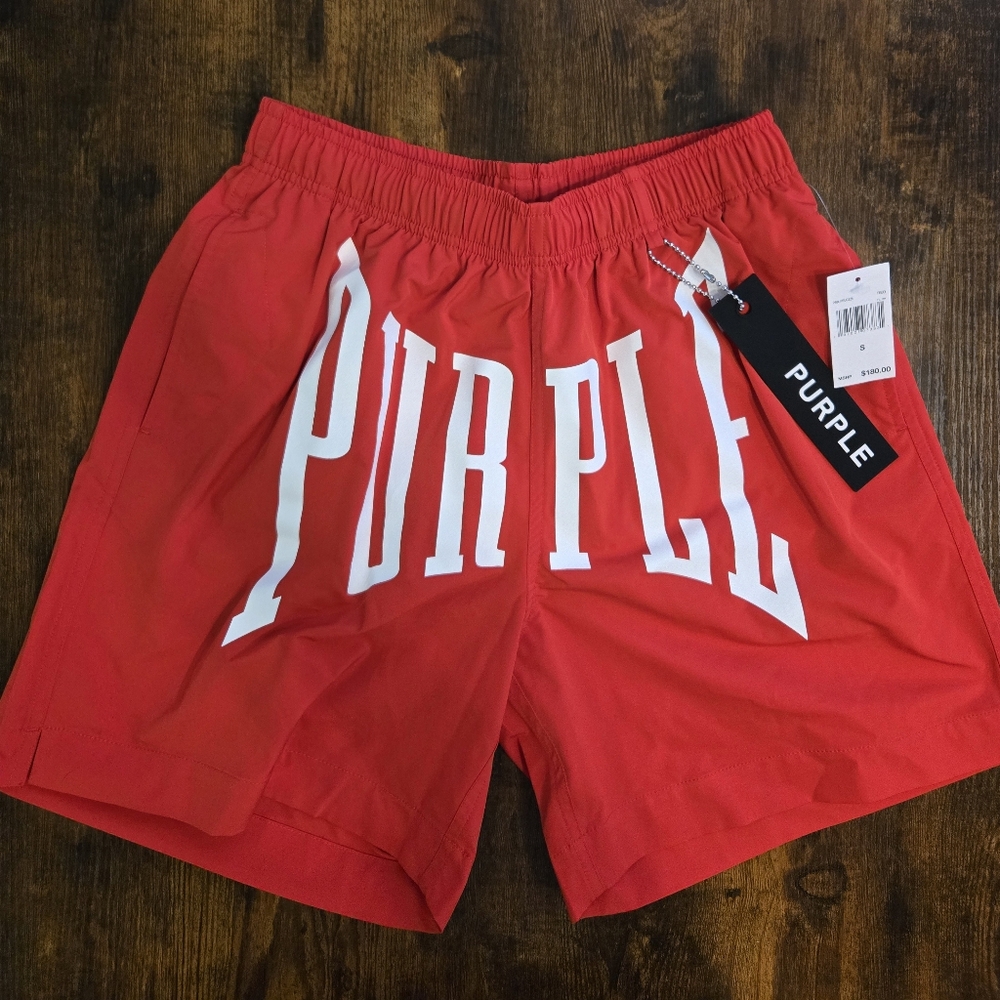 Purple Brand All Round Short Mens Size S Red P504-PRUC224 Brand New